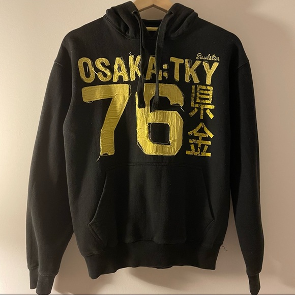 Bluenotes retro printed hoodie - Picture 1 of 4